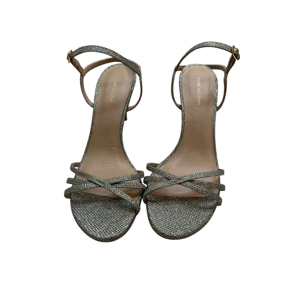 Stuart Weitzman Barelythere 100 Sandal Wedding Event, Size 9